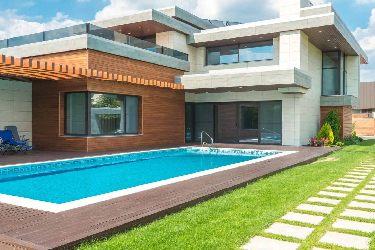 Swimming pool built in Warragai Creek, NSW